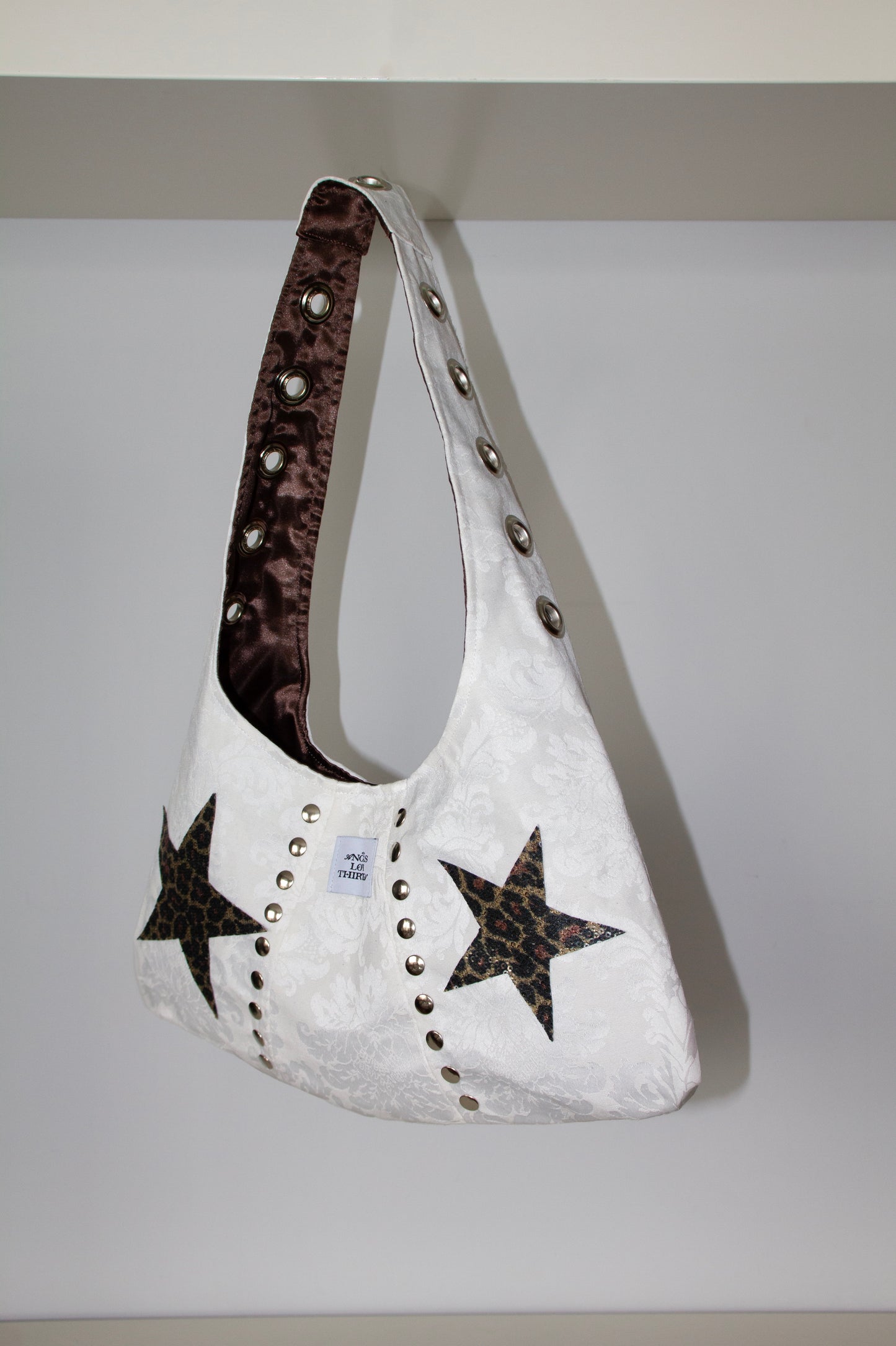 Astro White maxi bag