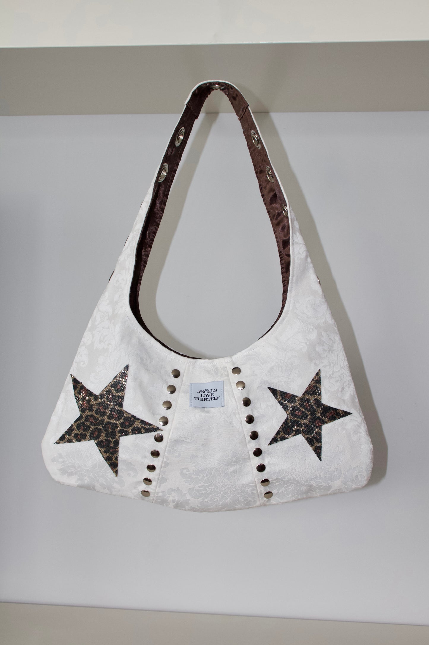 Astro White maxi bag