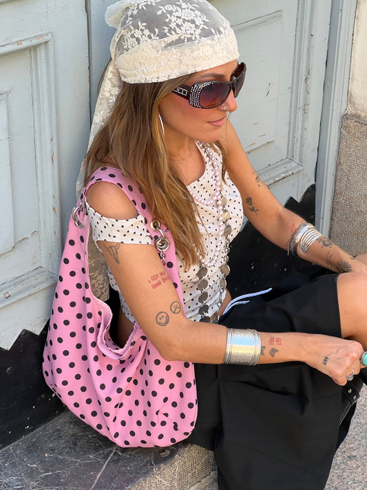 Baby doll polka dots