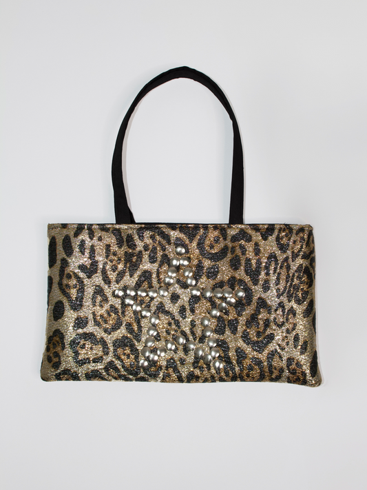 Star leopard glitter